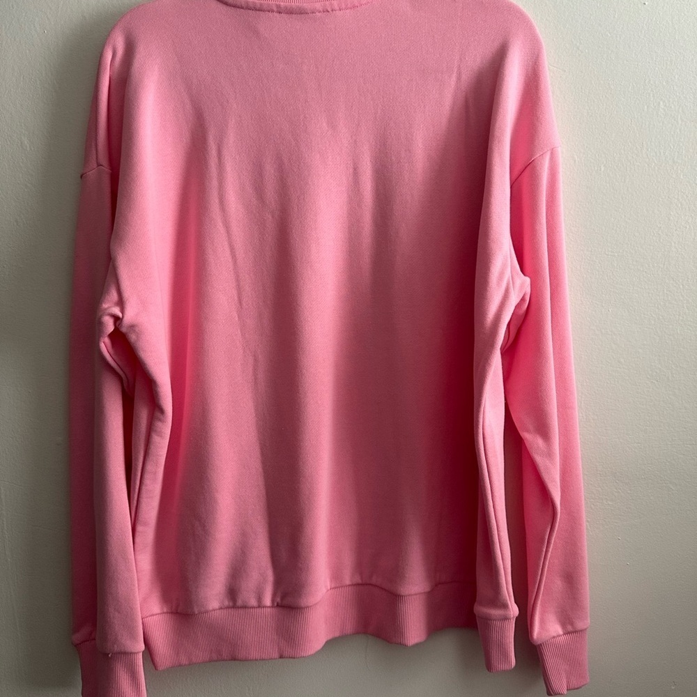 Adidas Pink Pullover with Logo - Picture 2 of 4